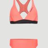 * O'Neill Hyperfreak Bikini Set Georgia Peach Swim Wear