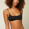 * O'Neill Surfside Saltwater Solids Top Black Swim Wear