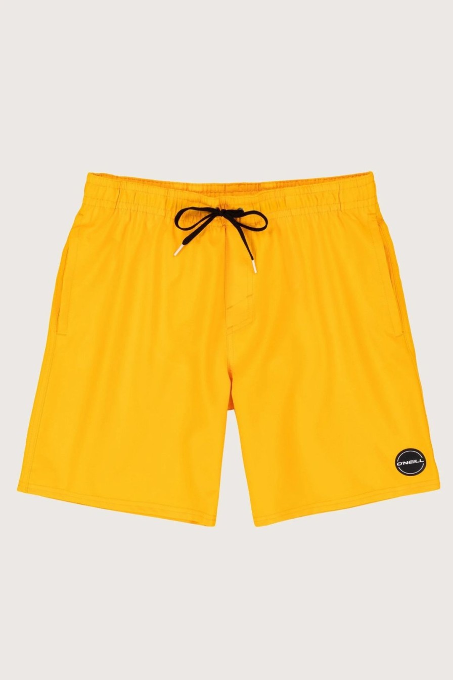 * O'Neill Solid Volley Yellow Volley Swimshorts