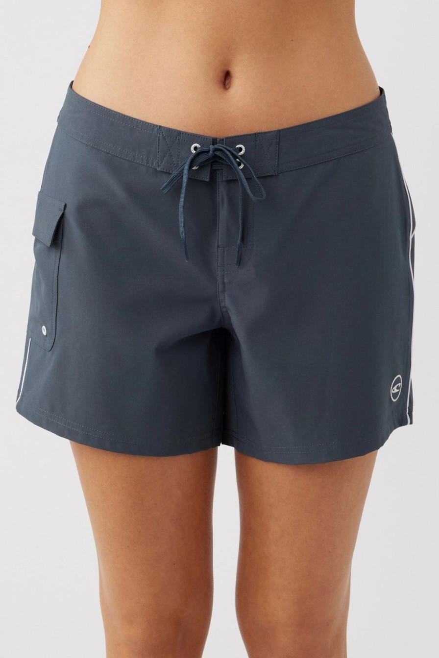 * O'Neill Saltwater Solids Stretch 5" Boardshort Slate Swim Wear