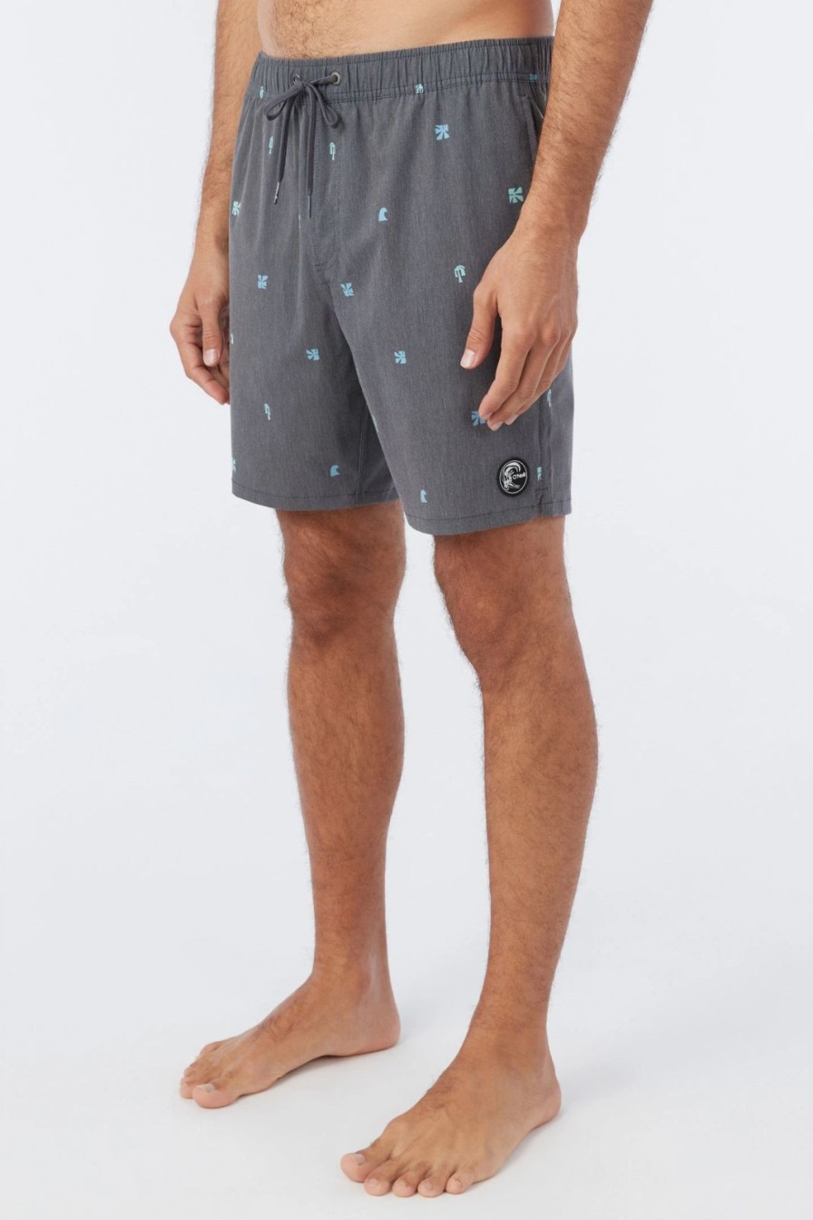 * O'Neill Og Volley 17" Graphite Volley Swimshorts