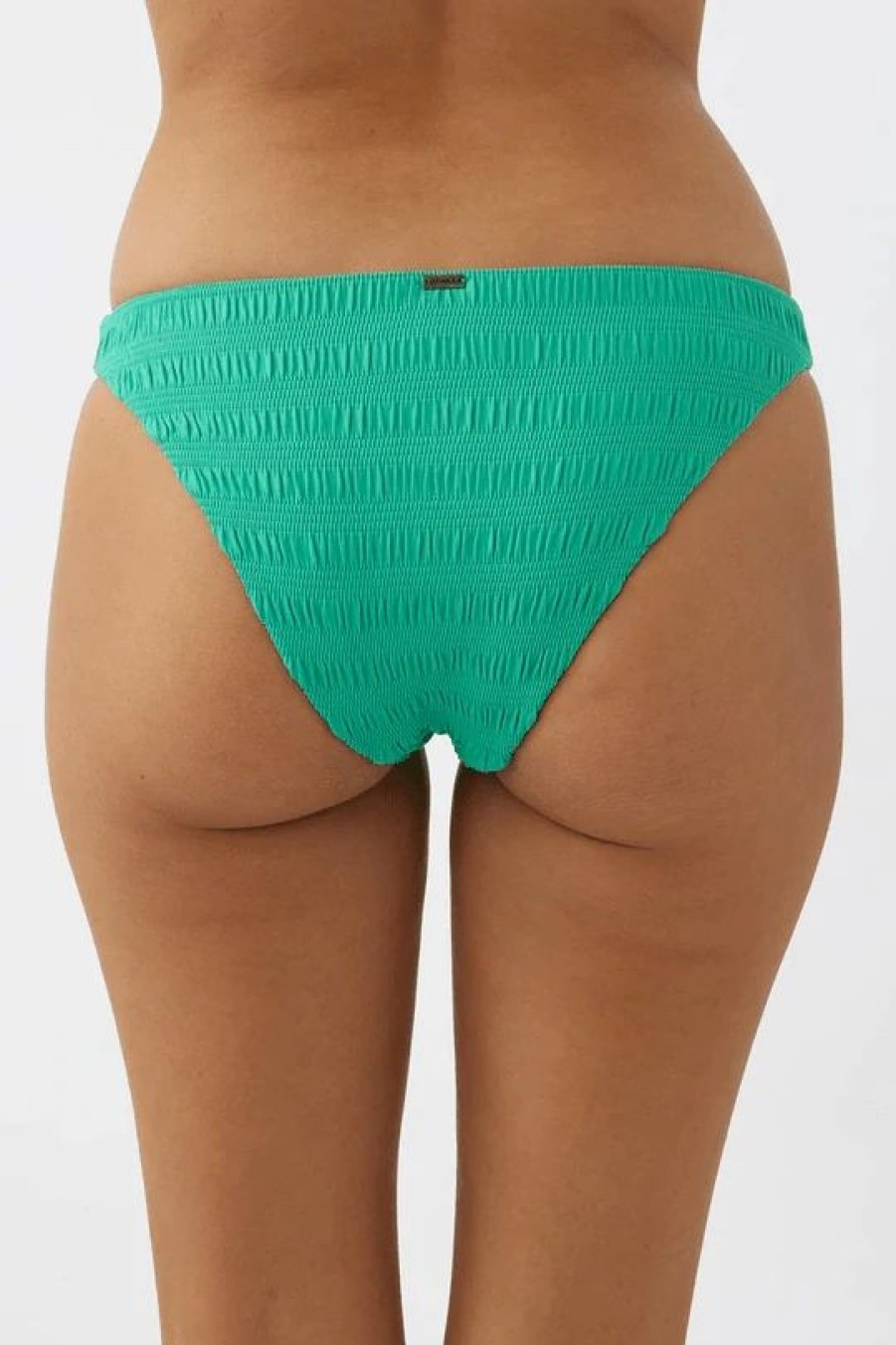 * O'Neill Saltwater Solids Texture Flamenco Bottom Gundrop Green Swim Wear