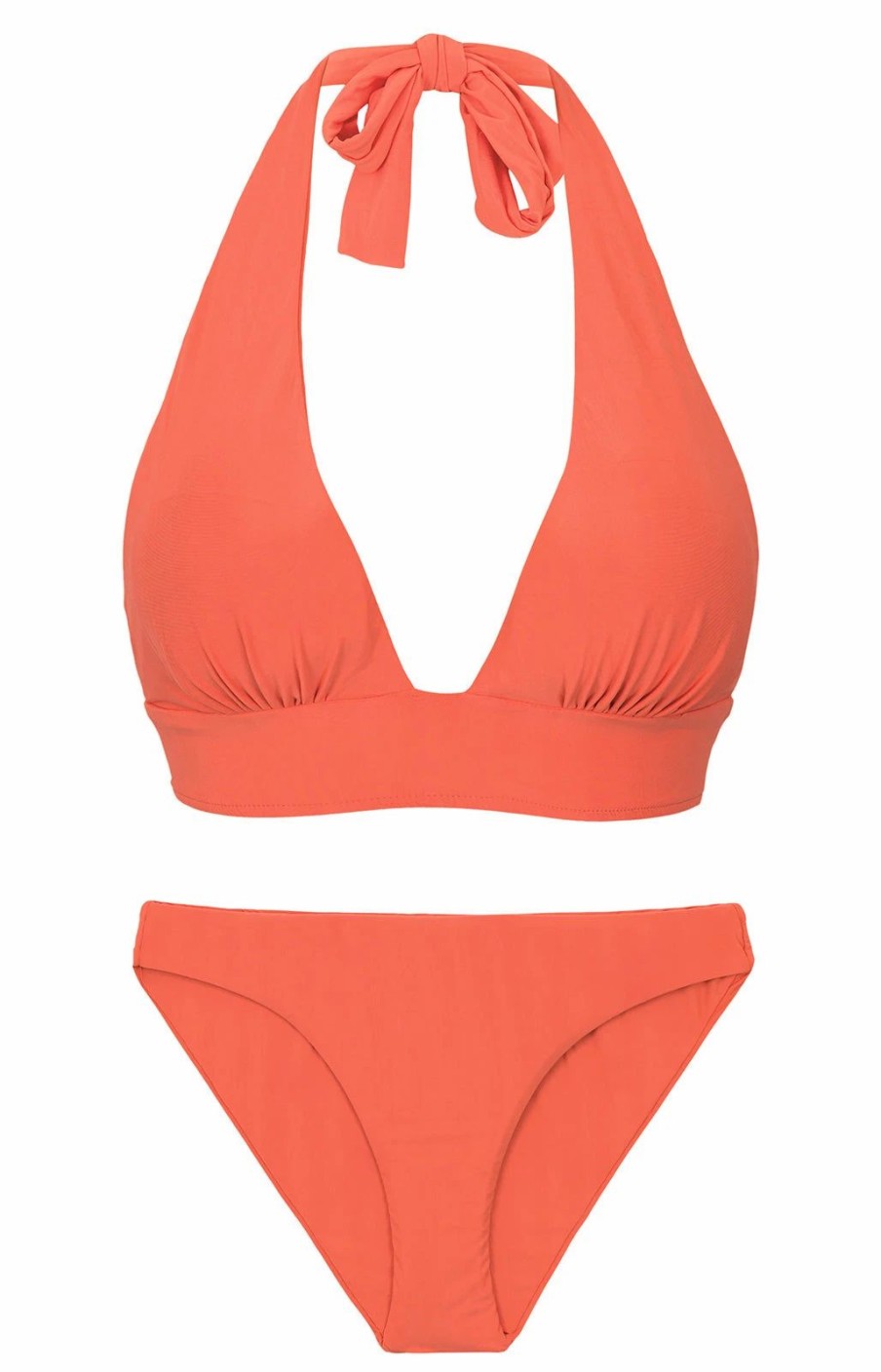 * Rio De Sol Set Light-Peach Halter-Cos Essential-Comfy Moderate