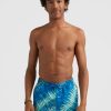 * O'Neill Cali Melting 16" Volley Bright Blue Tie Dye Volley Swimshorts