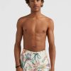 * O'Neill Cali Print 15" Volley White Tropical Flower Volley Swimshorts