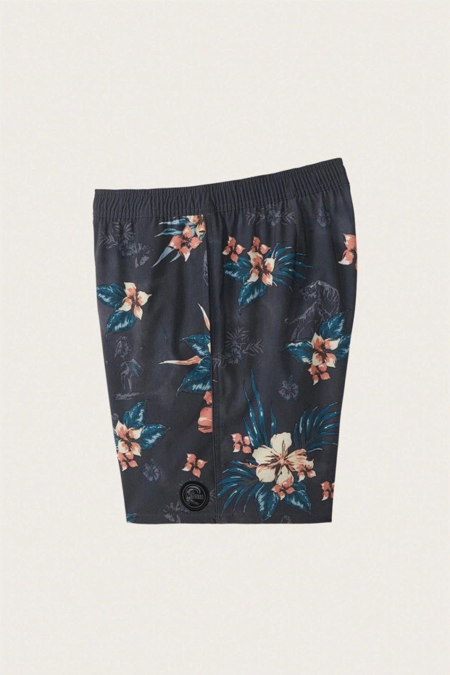 * O'Neill Bloom Volley Graphite Volley Swimshorts