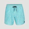 * O'Neill Scallop Ocean 16" Volley Blue Topaz Comic Seaweeds Volley Swimshorts