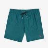 * O'Neill Mens Solid Volley New Teal Volley Swimshorts