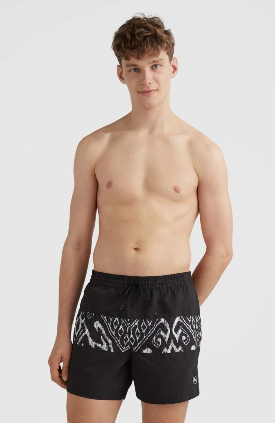 * O'Neill Cali Block 15" Volley Black Magic Carpet Volley Swimshorts