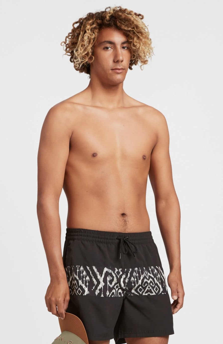 * O'Neill Cali Block 15" Volley Black Magic Carpet Volley Swimshorts