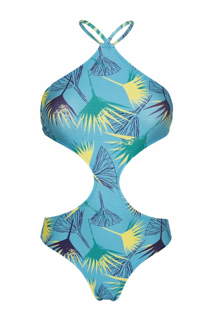 * Rio De Sol Body Flower Geometric Monokini