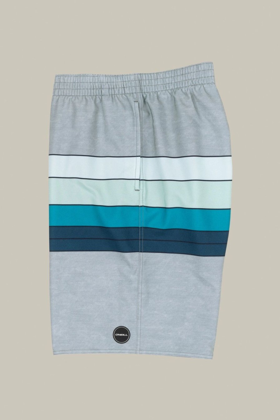 * O'Neill Heist Line Volley Light Grey Volley Swimshorts