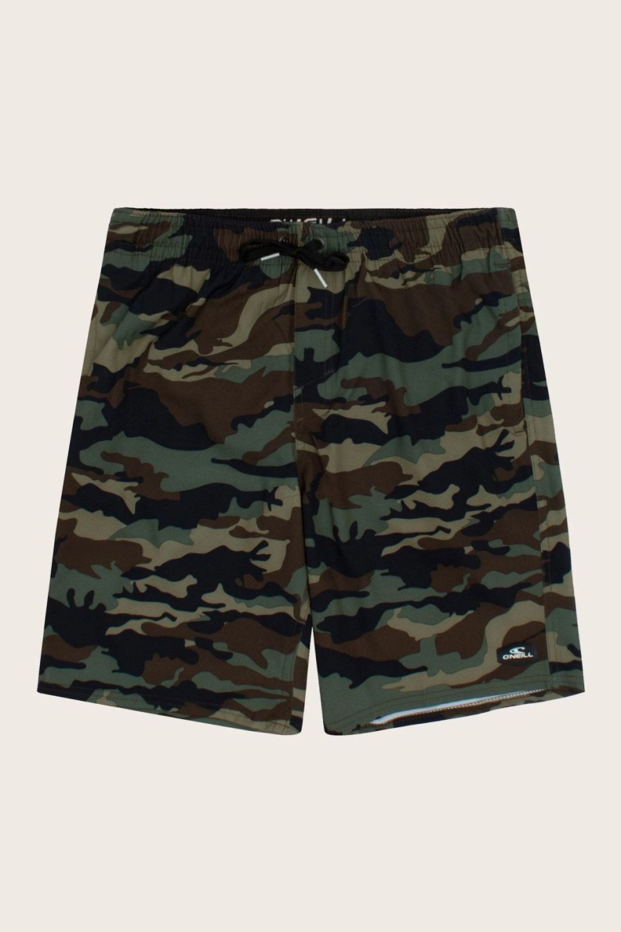 * O'Neill Flight 18 Stretch Volley Camo Volley Swimshorts