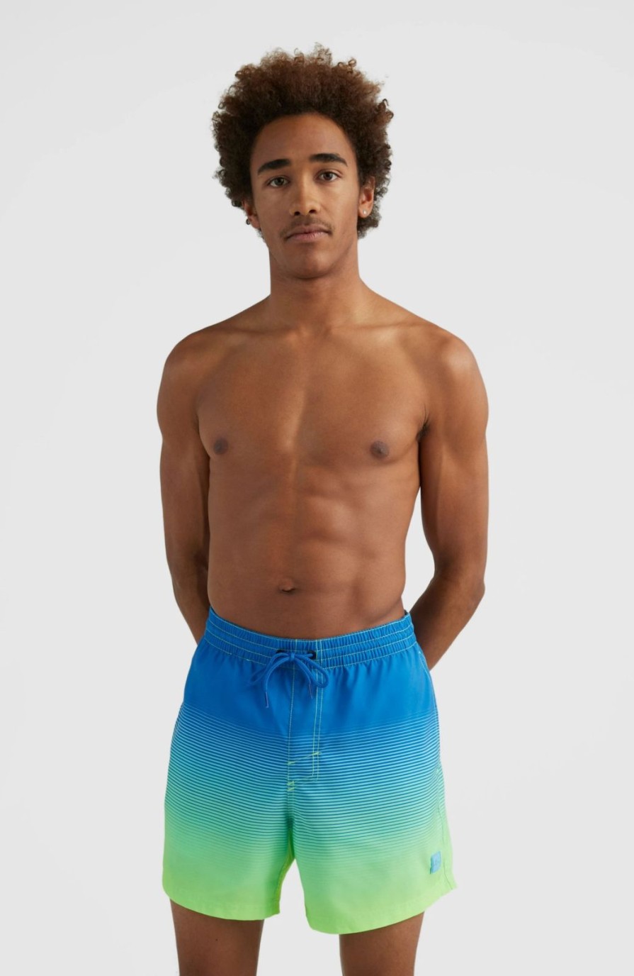 * O'Neill Cali Gradient 15" Volley Dark Blue Simple Gradient Volley Swimshorts