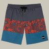 * O'Neill Distortion Volley Red Volley Swimshorts