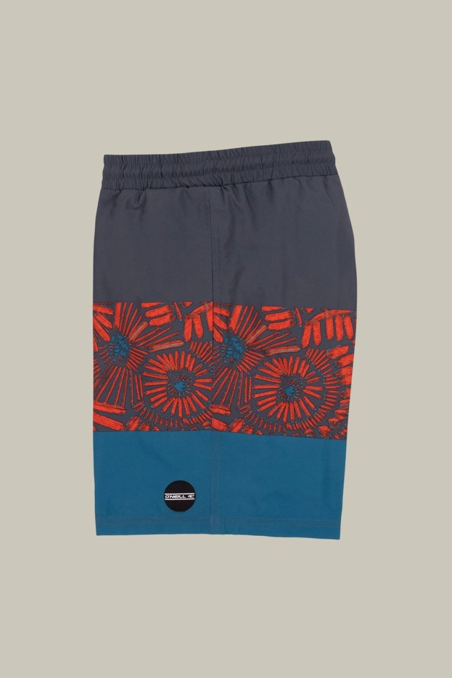 * O'Neill Distortion Volley Red Volley Swimshorts