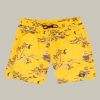 * O'Neill Tropical Shorts Yellow Aop W/ Brown Volley Swimshorts