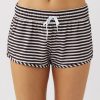 * O'Neill Laney 2" Printed Stretch Boardshort Black And White Swim Wear