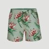 * O'Neill Mens Flower Shorts Birch Volley Swimshorts