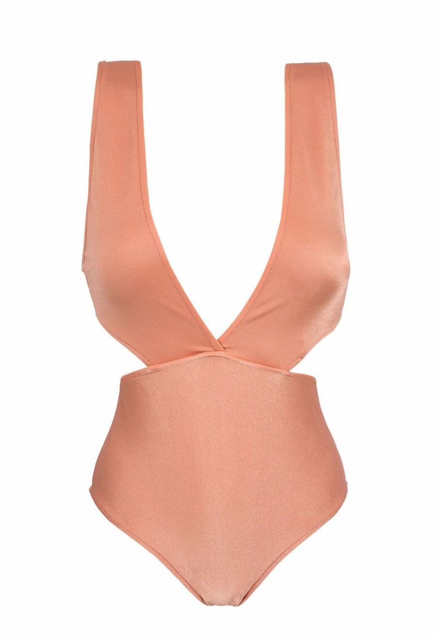 * Rio De Sol Trikini Ouro Rosa Monokini