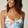 * O'Neill Middles Arbor Floral Top Multi Arbor Floral Swim Wear