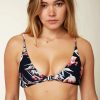 * O'Neill Prismo Sylvie Floral Top Black 2 Swim Wear