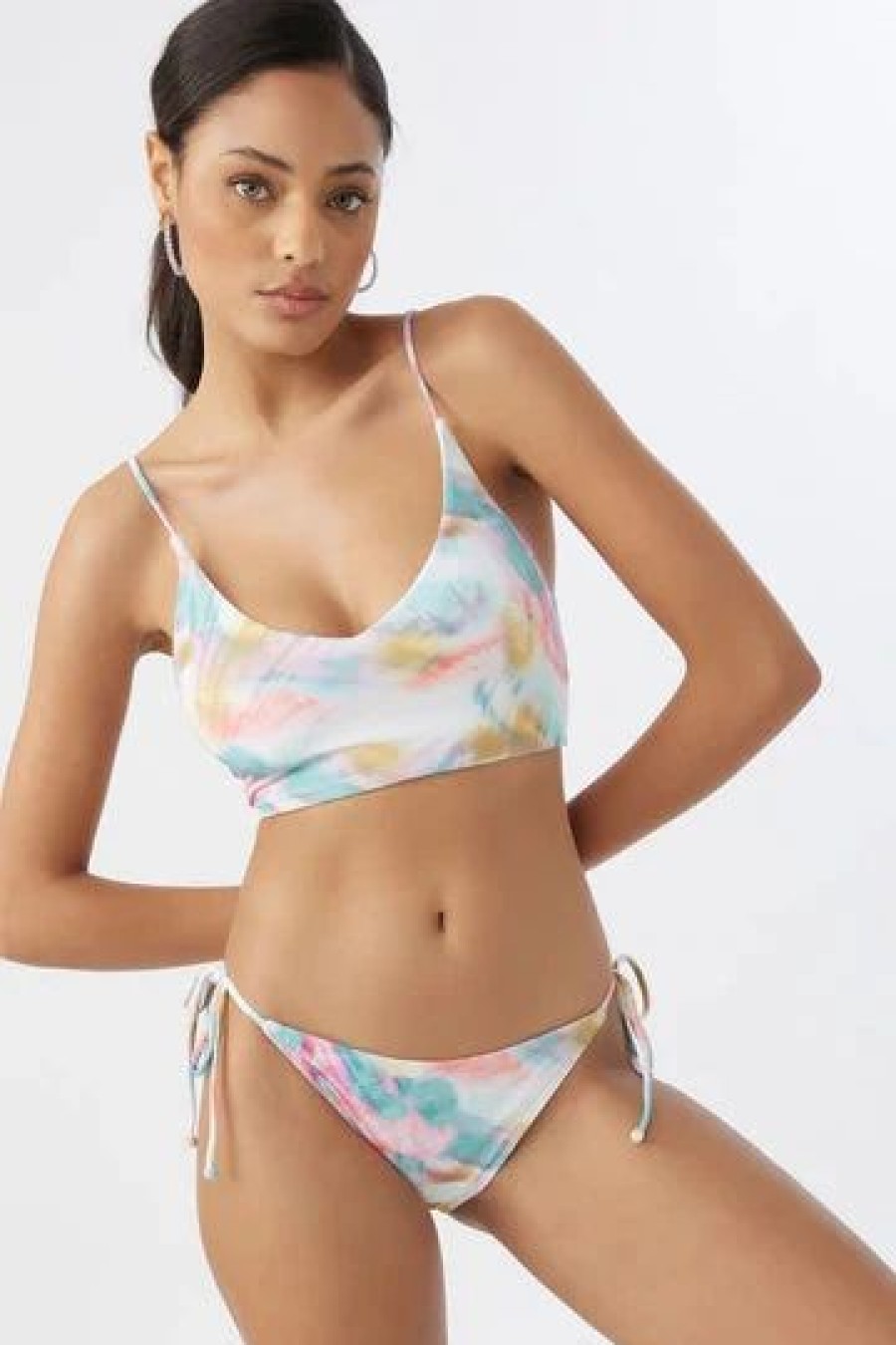 * O'Neill Women Of The Wave Middles Top Multi Swim Wear