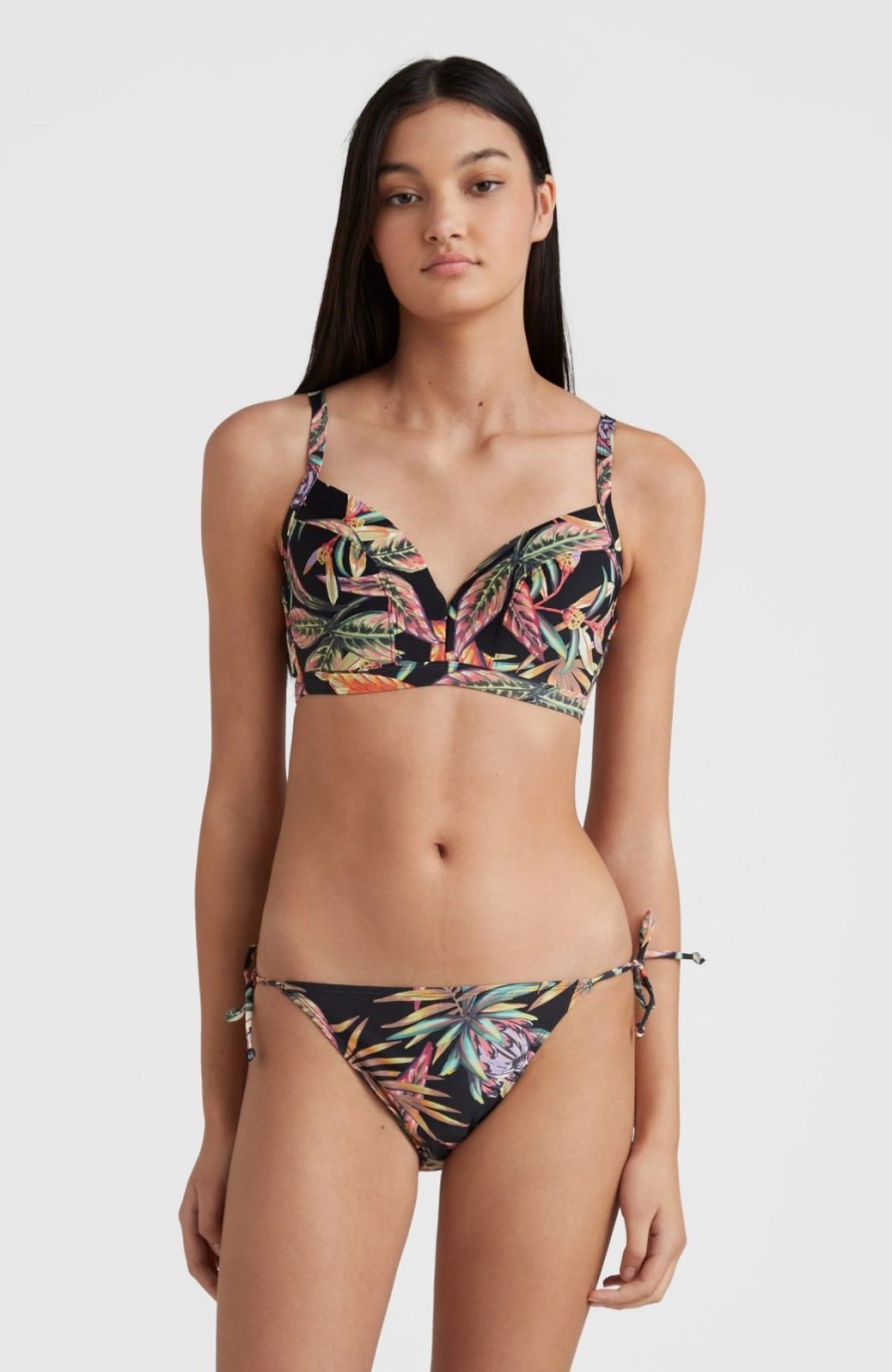 * O'Neill Panama Top Tropical Flower Swim Wear