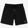 * O'Neill Mens Solid Volley Black Volley Swimshorts