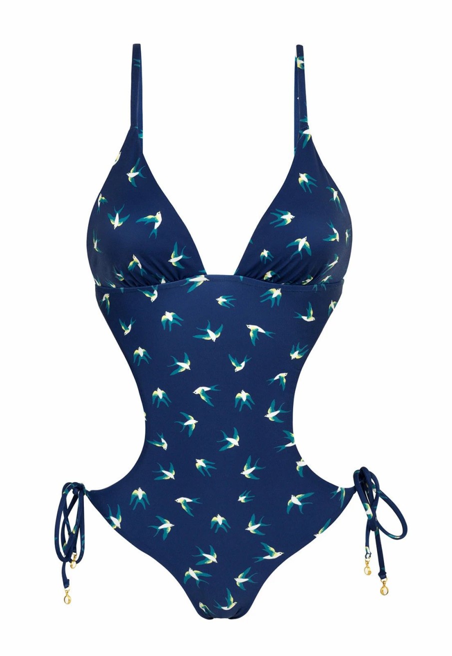 * Rio De Sol Seabird Trikini Monokini