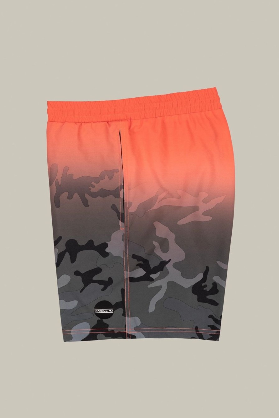 * O'Neill Fade Out Volley Red Volley Swimshorts