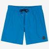 * O'Neill Mens Solid Volley Bright Blue Volley Swimshorts