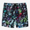 * O'Neill Mens Spray Volley 17" Boardshorts Black Volley Swimshorts